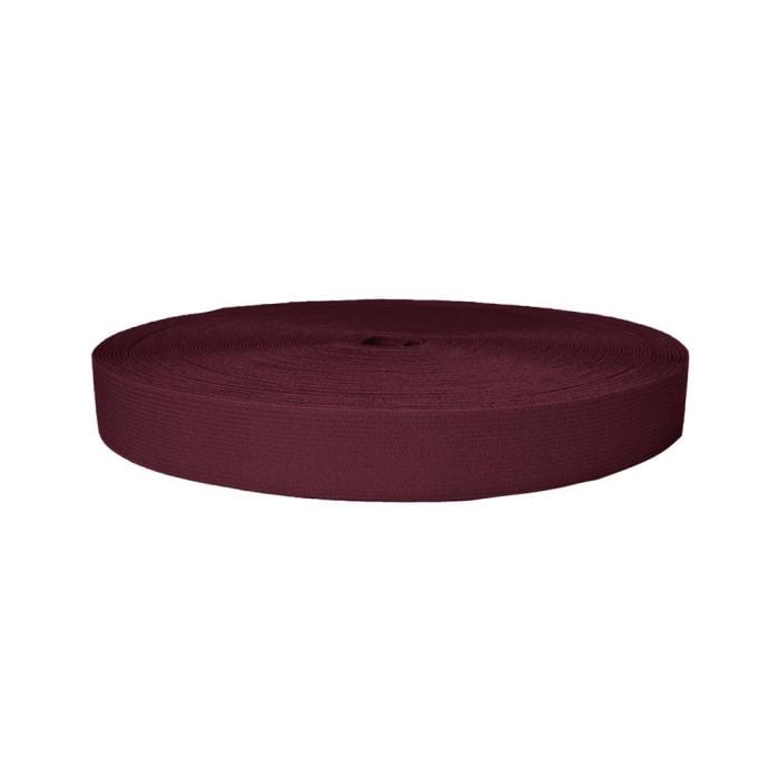 1 Inch Sublimated Elastic Burgundy