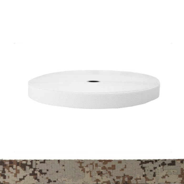 1 Inch Sublimated Elastic Camouflage Digital Desert