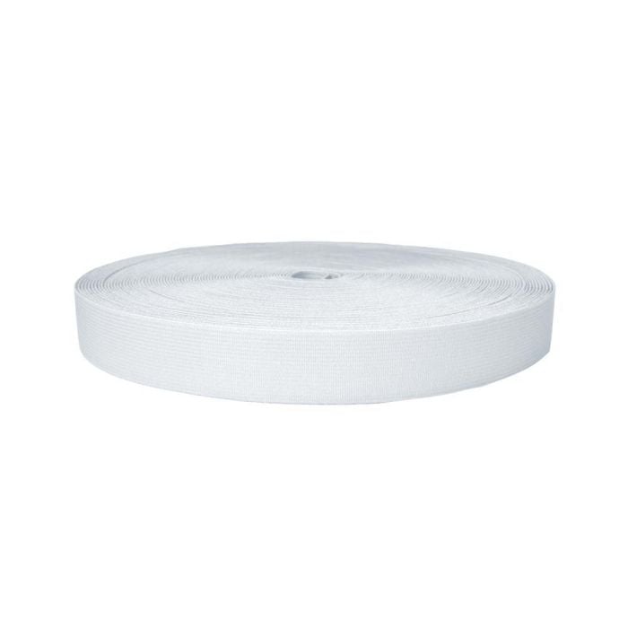 1 Inch Sublimated Elastic White
