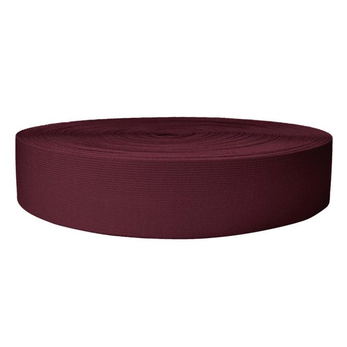 2 Inch Sublimated Elastic Burgundy