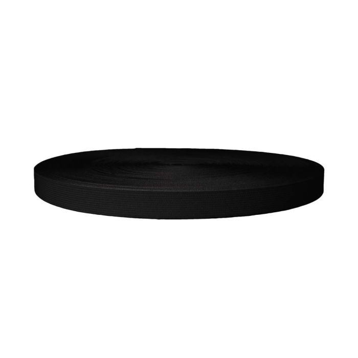 3/4 Inch Sublimated Elastic Black