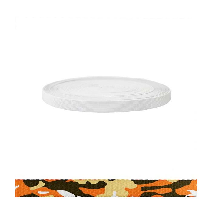 3/4 Inch Sublimated Elastic Camouflage Autumn