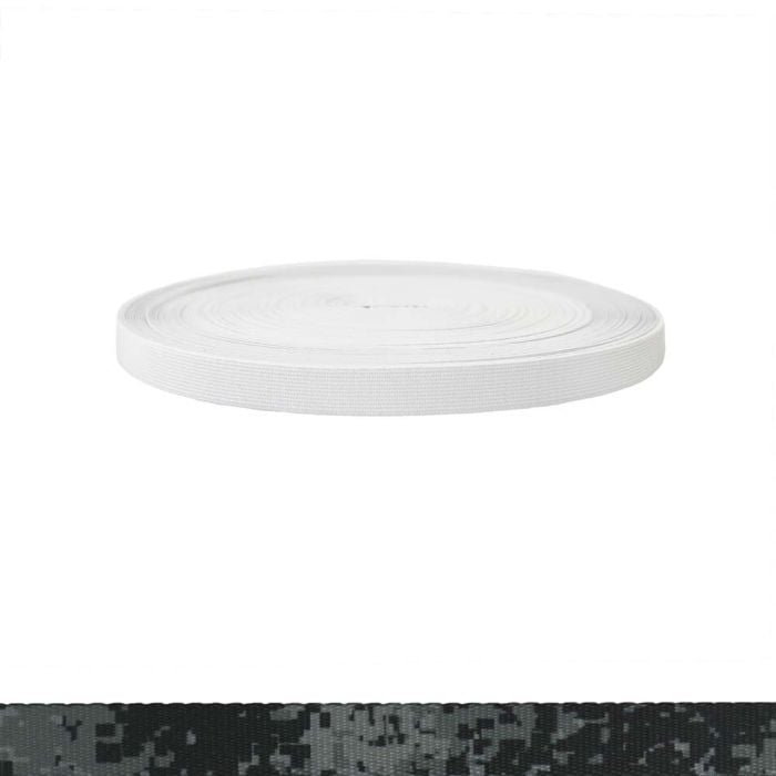 3/4 Inch Sublimated Elastic Camouflage Digital Dark