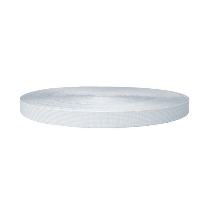 3/4 Inch Sublimated Elastic White