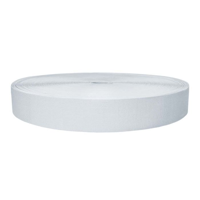 1-1/2 Inch Sublimated Elastic White