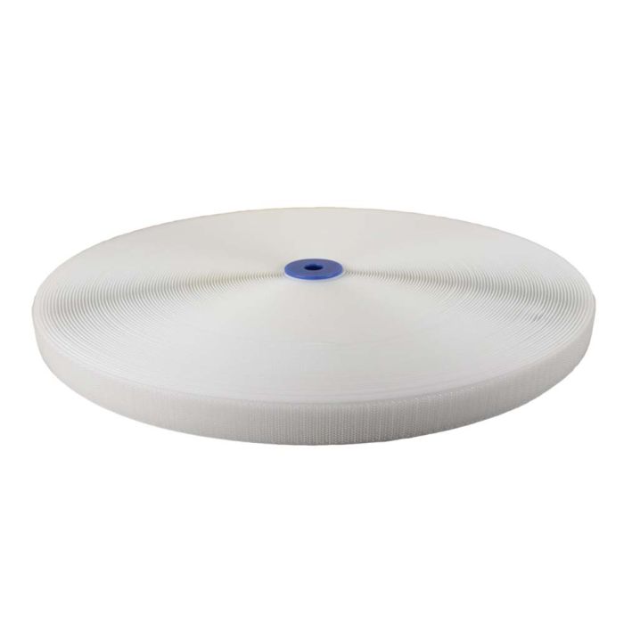 1 Inch Hook and Loop White