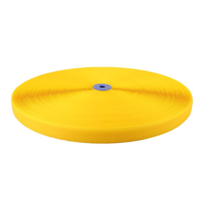 1 Inch Hook and Loop Yellow