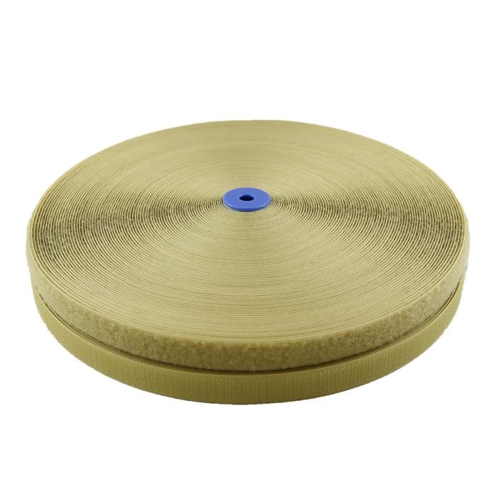 3/4 Inch Hook and Loop Khaki