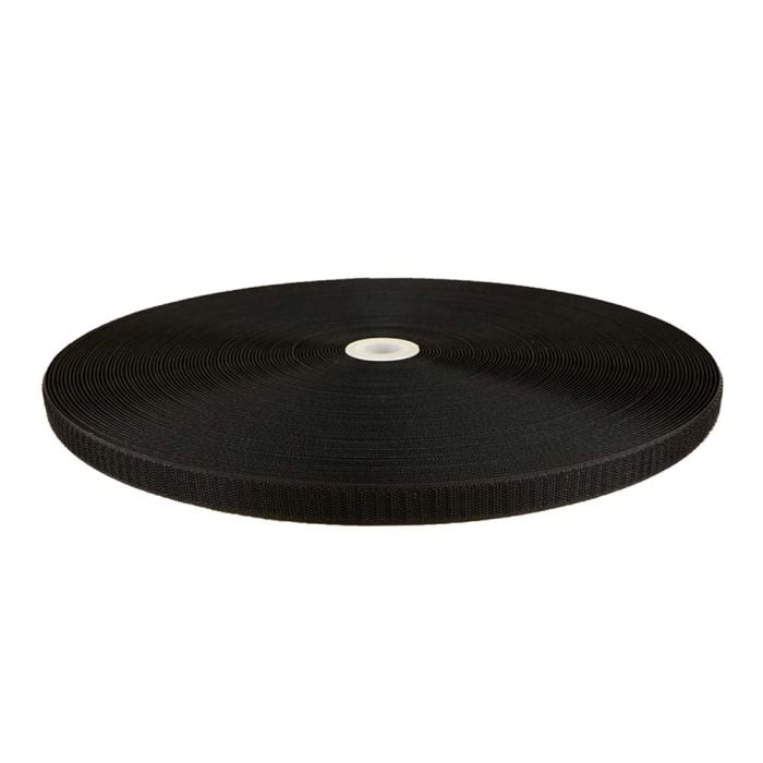 5/8 Inch Hook and Loop Black