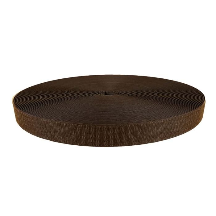 1-1/2 Inch Hook and Loop Brown