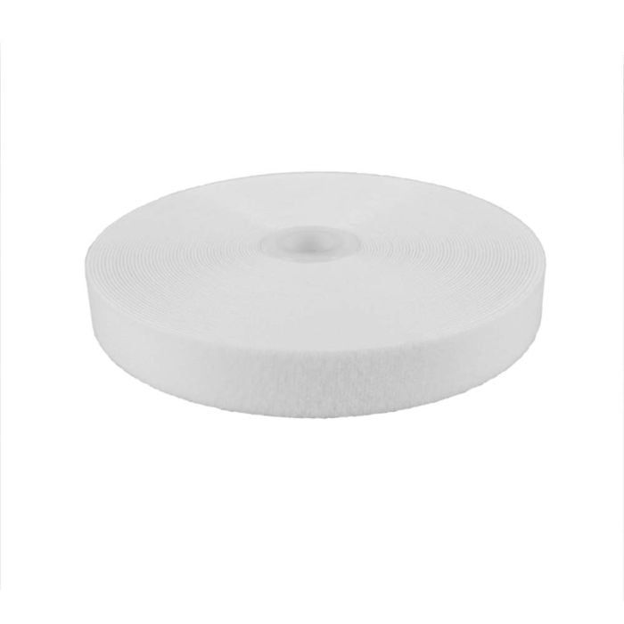 1 Inch Self Wrap Hook and Loop White