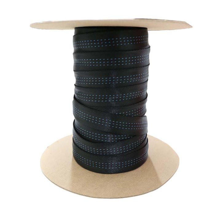 1 Inch Blue Water Tubular Black