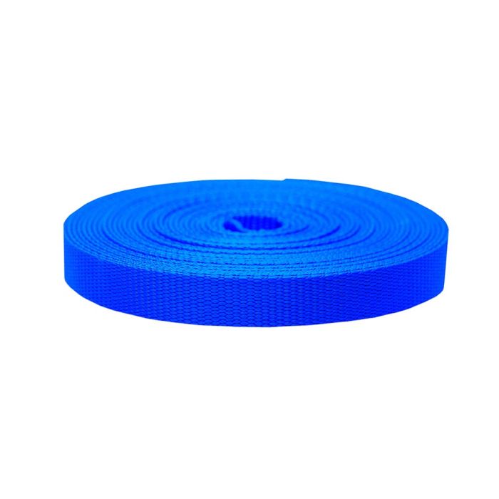 1 Inch Flat Nylon Royal Blue