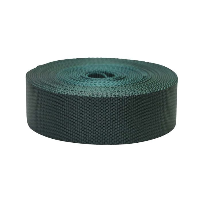 2 Inch Flat Nylon Forest Green