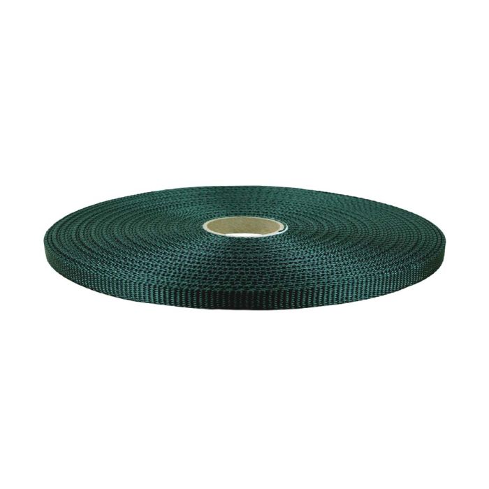 1/2 Inch Flat Nylon Forest Green