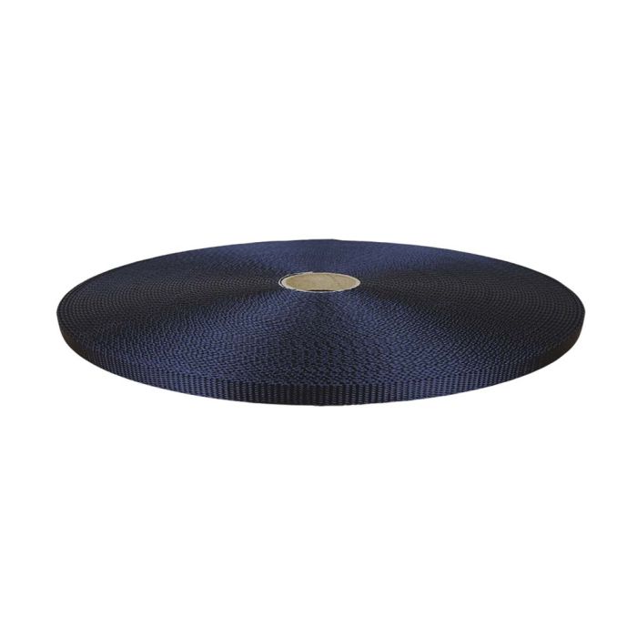 1/2 Inch Flat Nylon Navy Blue