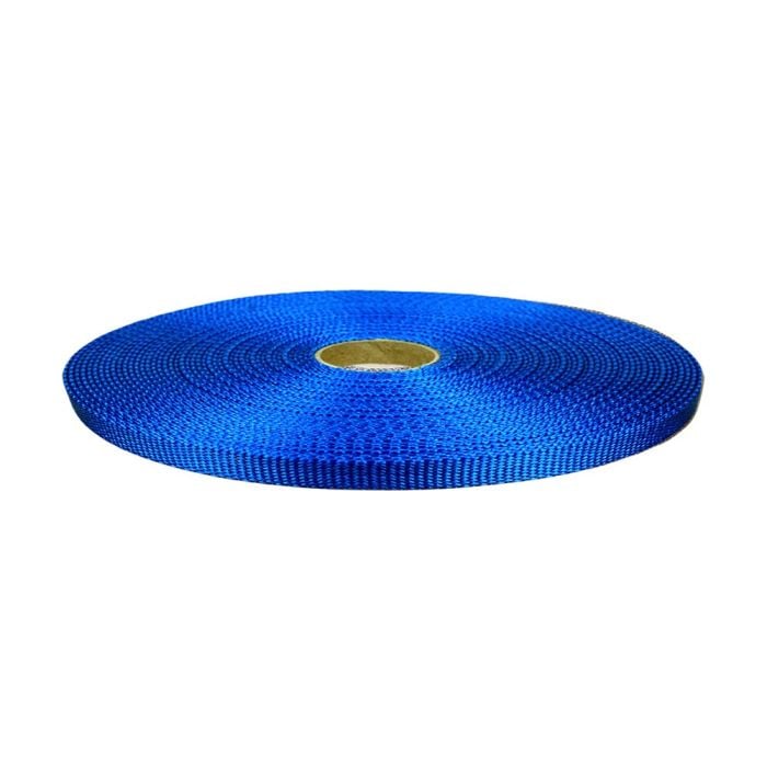 1/2 Inch Flat Nylon Pacific Blue