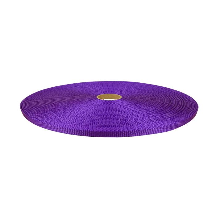 1/2 Inch Flat Nylon Purple
