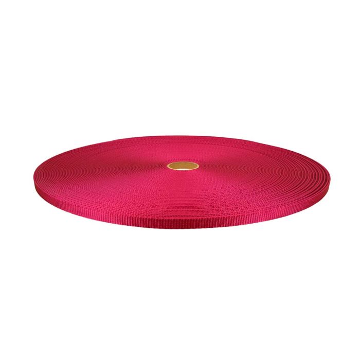 1/2 Inch Flat Nylon Raspberry
