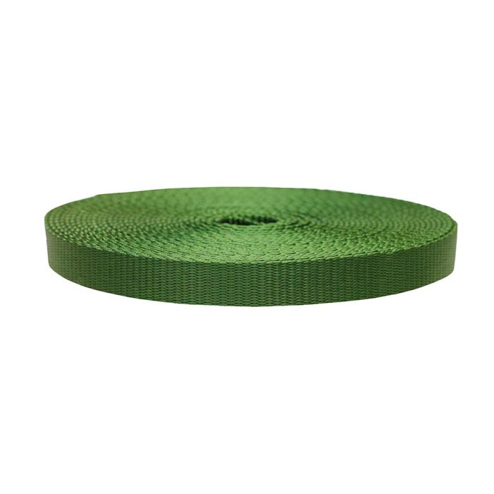 3/4 Inch Flat Nylon Olive Drab