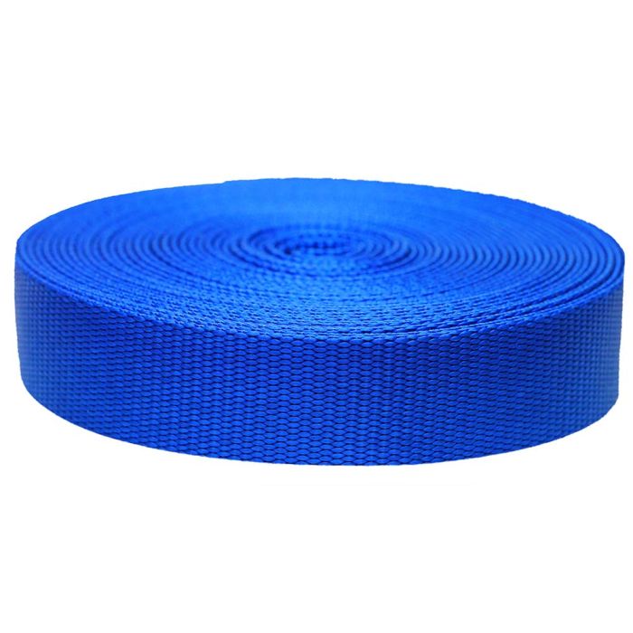 1-1/2 Inch Flat Nylon Pacific Blue