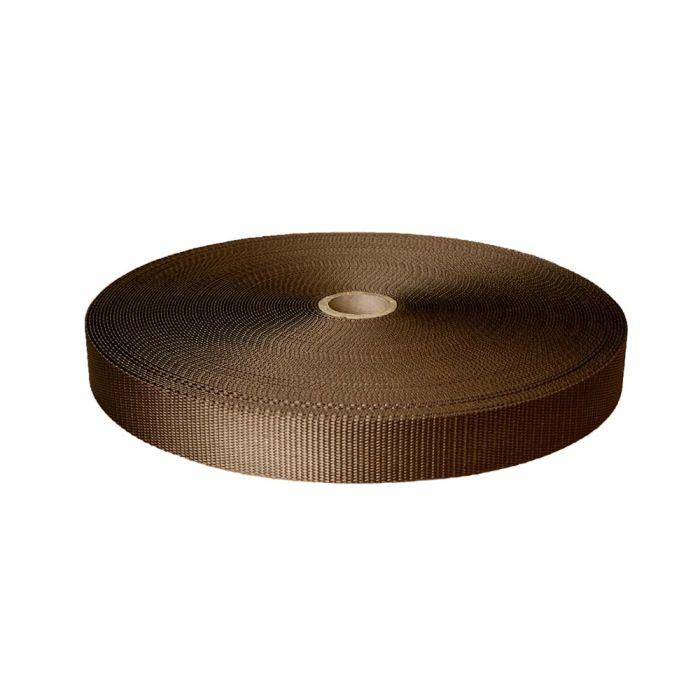 1-1/4 Inch Flat Nylon Coyote