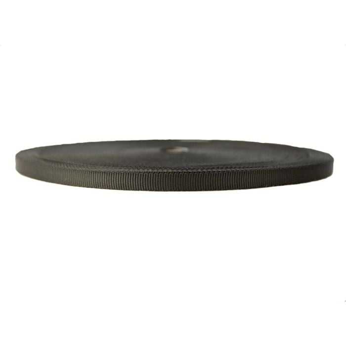 1/2 Inch Tubular Nylon Black