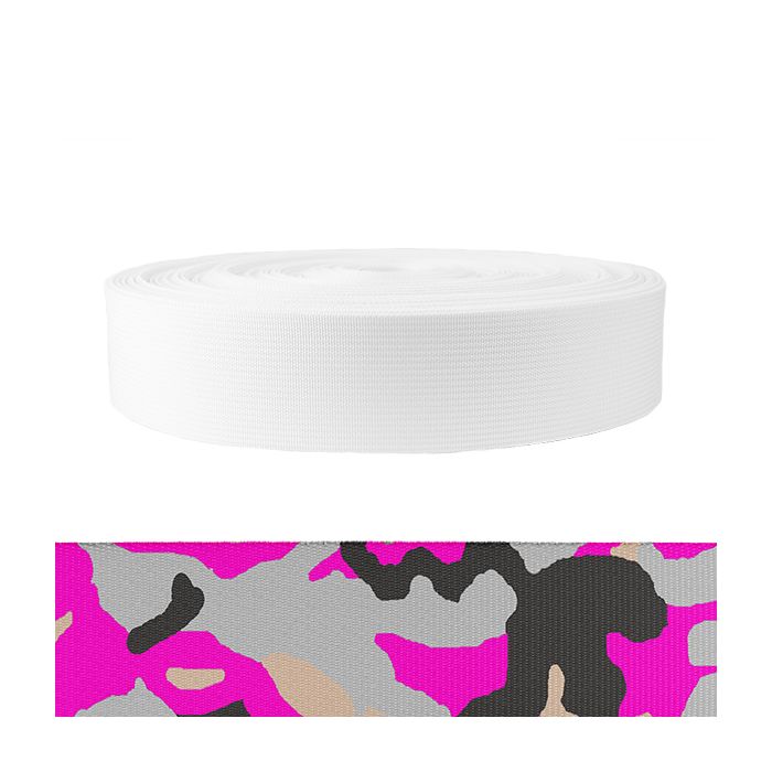2 Inch Mil-Spec 17337 Polyester Camouflage Pink