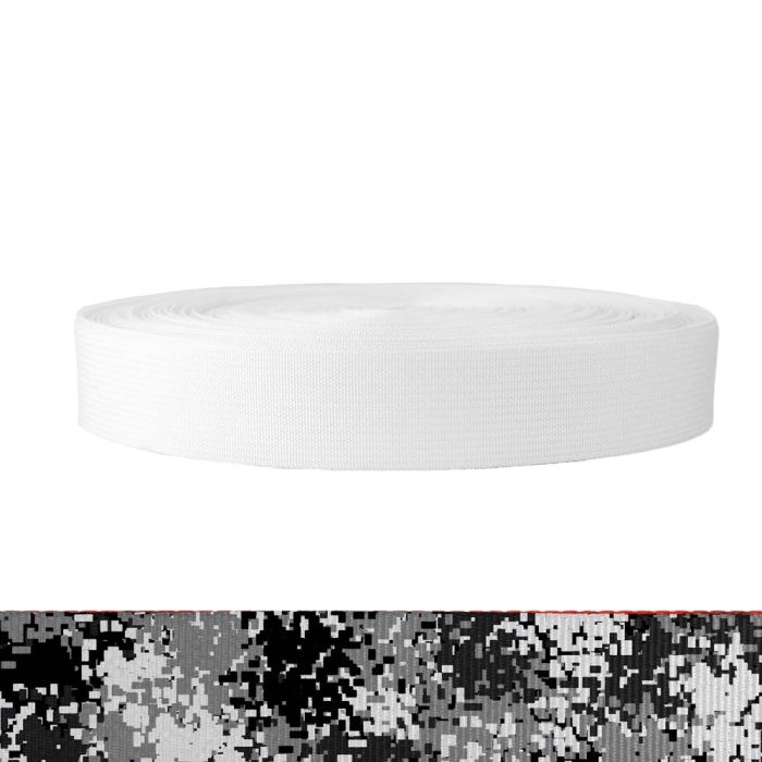 1-1/2 Inch Mil-Spec 17337 Polyester Camouflage Digital Winter
