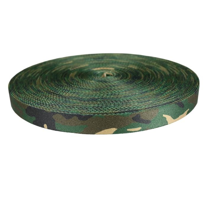 1 Inch Picture Quality Polyester Webbing Camouflage Original