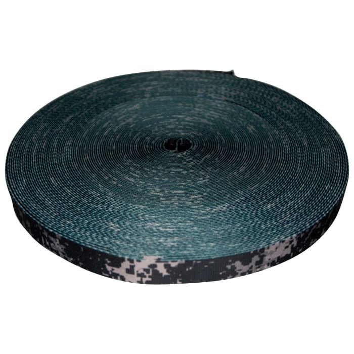 1 Inch Picture Quality Polyester Webbing Camouflage Digital Dark