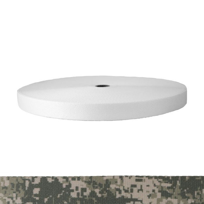 1 Inch Picture Quality Polyester Webbing Camouflage Digital Grunt