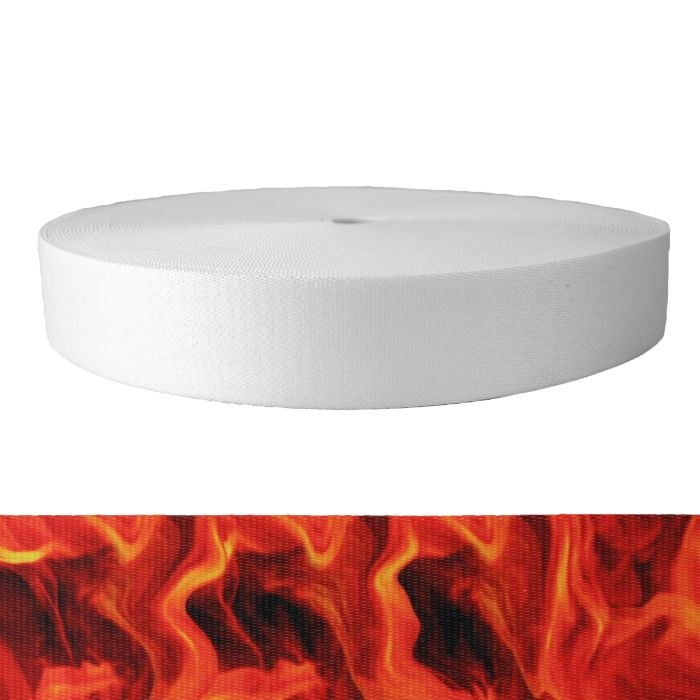 2 Inch Picture Quality Polyester Webbing Blaze