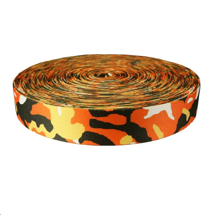 2 Inch Picture Quality Polyester Webbing Camouflage Autumn