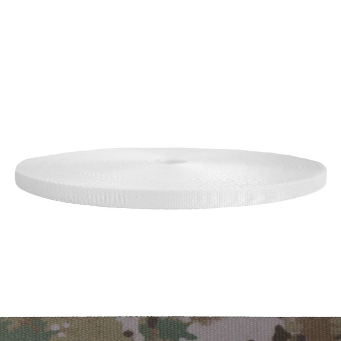 1/2 Inch Picture Quality Polyester Webbing Camouflage Quadra