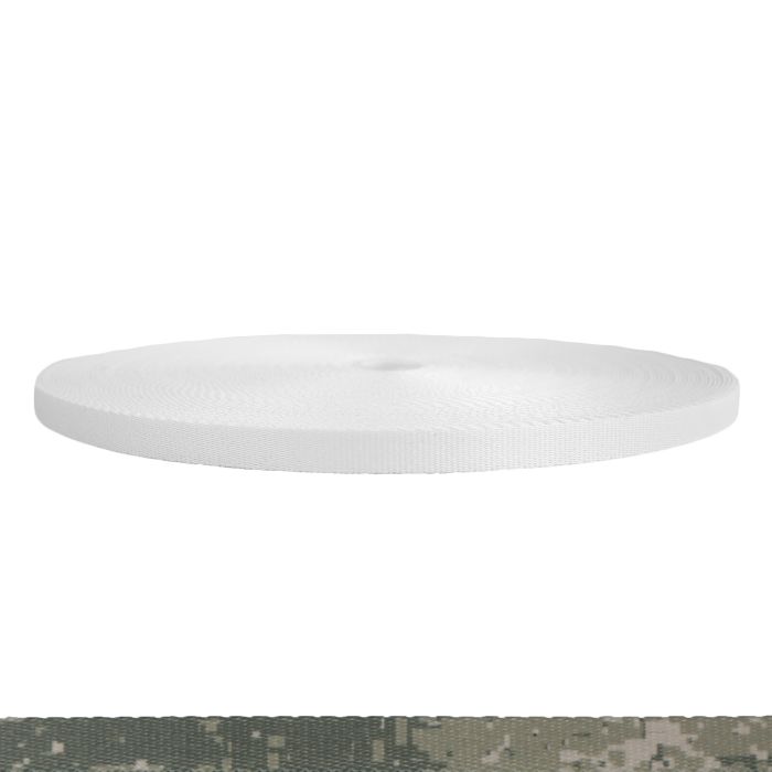 1/2 Inch Picture Quality Polyester Webbing Camouflage Digital Grunt