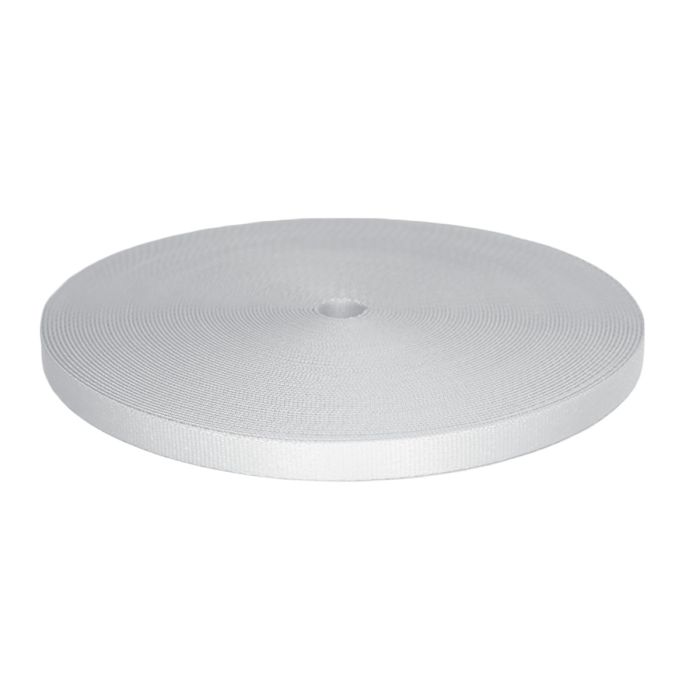 1/2 Inch Picture Quality Polyester Webbing White