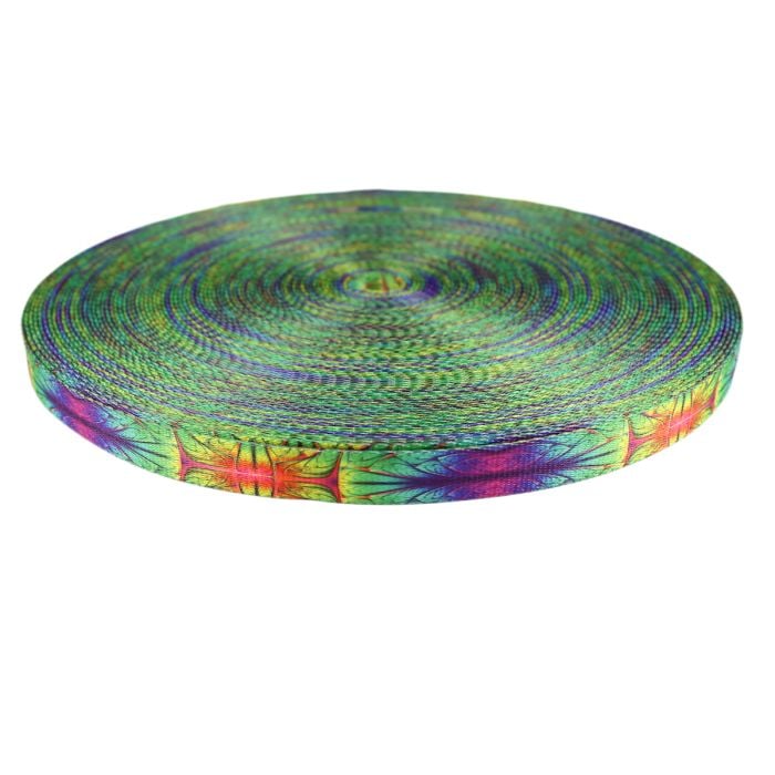 3/4 Inch Picture Quality Polyester Webbing Alien Skin