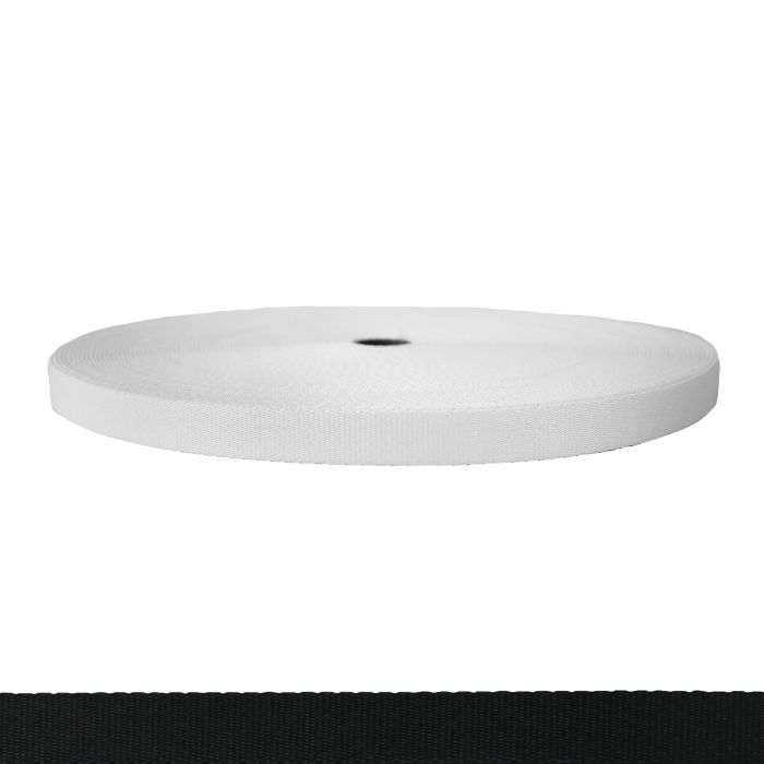 3/4 Inch Picture Quality Polyester Webbing Charcoal