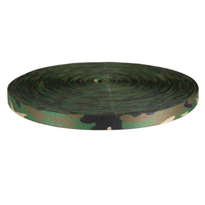 3/4 Inch Picture Quality Polyester Webbing Camouflage Original