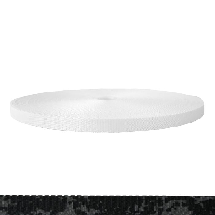 5/8 Inch Picture Quality Polyester Webbing Camouflage Digital Dark