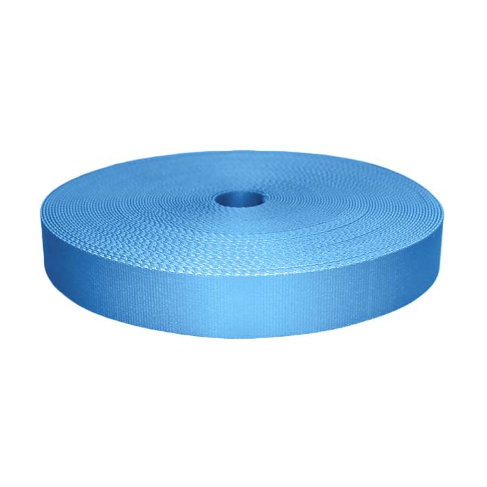 1-1/2 Inch Picture Quality Polyester Webbing Blue