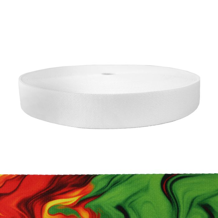 1-1/2 Inch Picture Quality Polyester Webbing Wicked Rasta