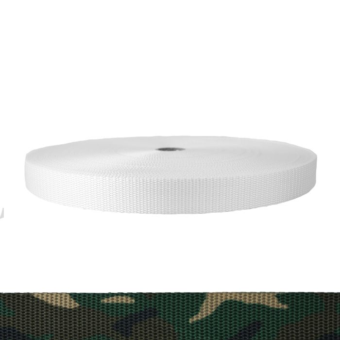 1 Inch Utility Polyester Webbing Camouflage Original
