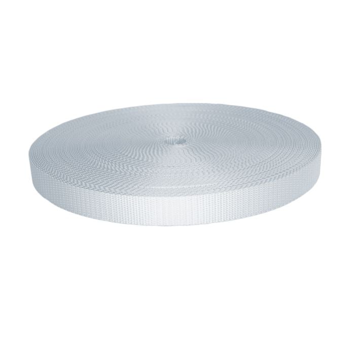 1 Inch Utility Polyester Webbing White