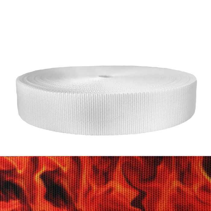 2 Inch Utility Polyester Webbing Blaze