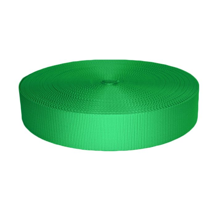 2 Inch Utility Polyester Webbing Green
