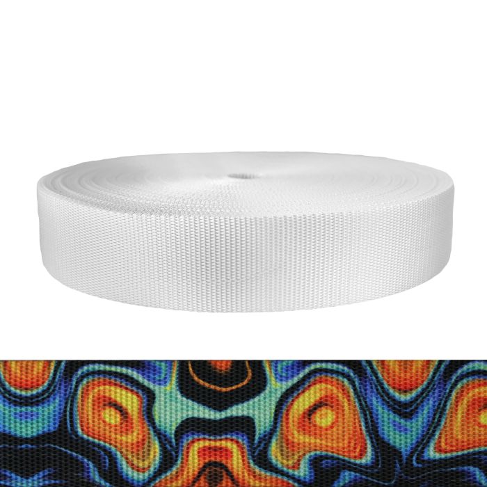 2 Inch Utility Polyester Webbing Psychic Whorl