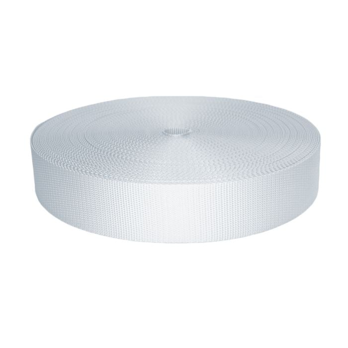 2 Inch Utility Polyester Webbing White