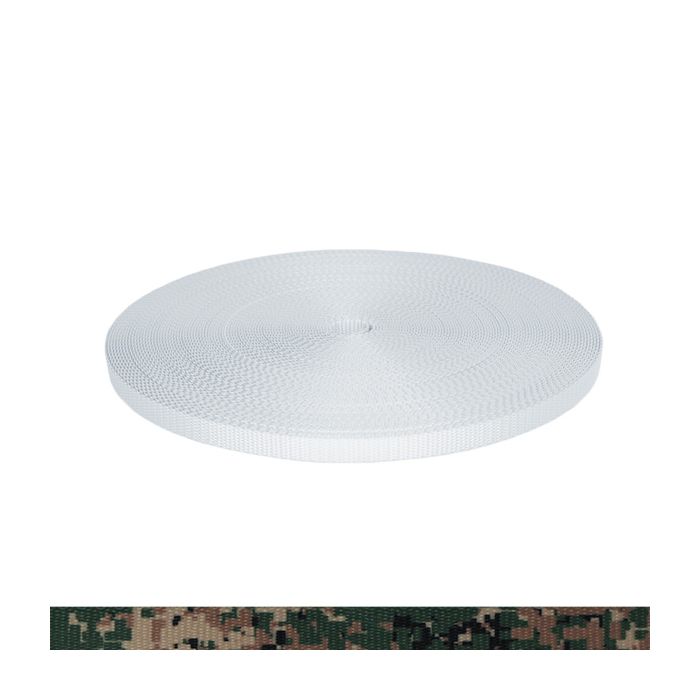 1/2 Inch Utility Polyester Webbing Camouflage Jarhead
